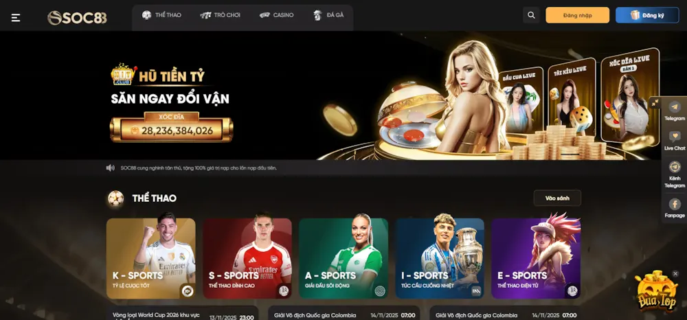 Tìm Hiểu Đánh Giá Nhà Cái Soc88 Cập Nhật Mới Nhất Về Sân Chơi Đang Hot 1 Đánh giá nhà cái Soc88