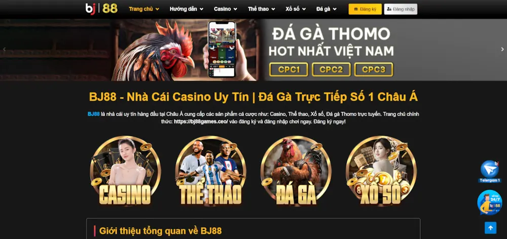 Khuyến mãi tại nhà cái BJ88