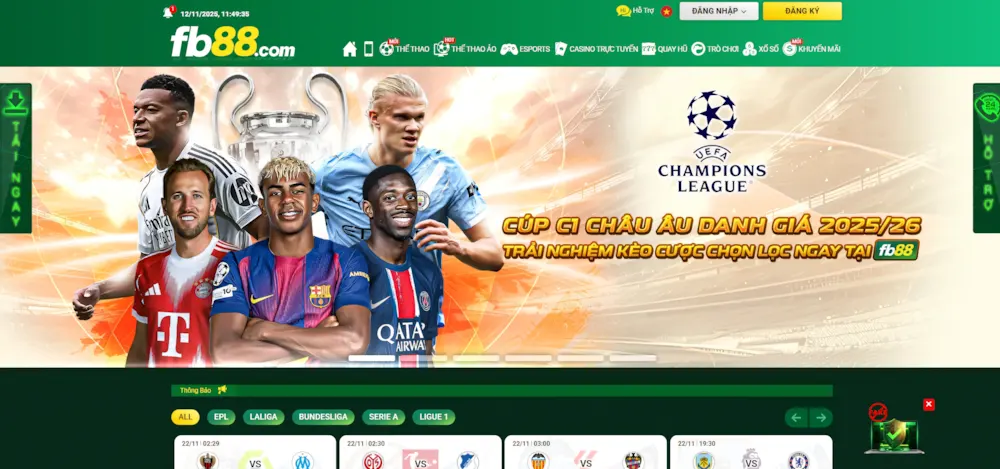 Cập Nhật Khuyến Mãi Tại Nhà Cái FB88 Mới Nhất Không Thể Bỏ Lỡ 1 Khuyến mãi tại nhà cái FB88